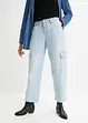Jeans elasticizzati cargo, mid waist, bonprix