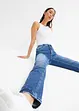 Jeans straight, vita alta, bonprix