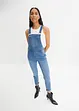 Salopette di jeans boyfriend fit, bonprix