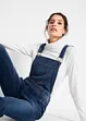 Salopette di jeans boyfriend fit, bonprix