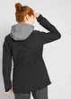 Giacca lunga 2 in 1 in softshell idrorepellente, bonprix