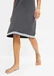 Camicia da notte con bottoni e spacco, bonprix
