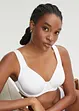 Reggiseno t-shirt con ferretto e effetto lucido (pacco da 2), bonprix