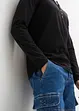 Maglia serafino a maniche lunghe in puro cotone biologico, slim fit, bonprix