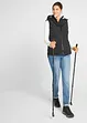 Gilet trapuntato con fodera teddy, bonprix