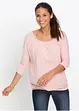 Maglia oversize in misto viscosa, bonprix