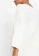 Maglione oversize a costine in misto viscosa, bonprix