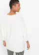 Maglione oversize a costine in misto viscosa, bonprix