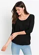 Maglia oversize in misto viscosa, bonprix