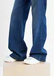 Jeans wide leg elasticizzati, vita media, bonprix