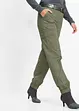 Pantaloni cargo elasticizzati con cotone, bonprix
