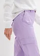 Pantaloni cargo elasticizzati con cotone, bonprix
