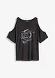 Maglia con cut-out in viscosa, bonprix