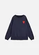 Felpa oversize in cotone biologico, bonprix