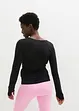 Cardigan a portafoglio per lo sport, bonprix