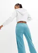 Pantaloni in felpa di puro cotone pesante (pacco da 2), bonprix