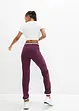 Pantaloni in felpa di misto cotone elasticizzato, bonprix