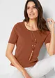 Maglione a maniche corte, bonprix