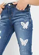 Jeans skinny, vita media, bonprix