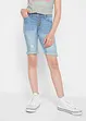Bermuda di jeans elasticizzati, vita media, bonprix