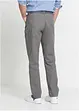 Pantaloni regular fit in twill di puro cotone, straight, bonprix