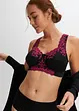 Reggiseno contenitivo senza ferretto con spalline imbottite, bonprix