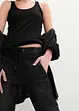 Jeans boyfriend cropped, vita media, bonprix