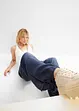 Pantaloni wide leg in Lyocell fluente, bonprix