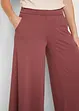 Pantaloni culotte loungewear con gambe larghe, bonprix