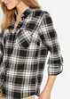 Camicia a quadri in puro cotone, bonprix