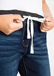 Jeans boyfriend con cinta comoda, vita media, bonprix