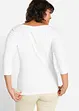 Maglia a maniche lunghe in puro cotone biologico, bonprix
