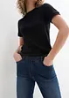 Jeggings con cinta comoda, vita media, bonprix