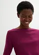 Maglia a maniche lunghe in puro cotone biologico, bonprix