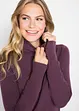Dolcevita basic in filato fine, bonprix
