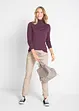 Dolcevita basic in filato fine, bonprix