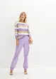Pantaloni cargo elasticizzati con cotone, bonprix
