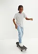 Jeans elasticizzati loose fit, straight, bonprix
