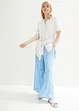 Camicetta casual oversize in misto lino leggero, bonprix