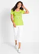 T-shirt in cotone a maniche corte, bonprix