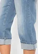 Jeans capri slim fit, vita media, bonprix