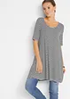 Maglia lunga in misto viscosa, bonprix
