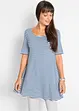 Maglia lunga in misto viscosa, bonprix