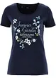 T-shirt in cotone a maniche corte, bonprix