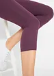 Leggings a pinocchietto con cinta comoda, bonprix