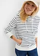 Felpa con cappuccio in misto cotone, bonprix