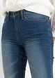 Jeans skinny cropped, vita media, bonprix
