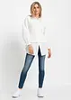 Jeans skinny cropped, vita media, bonprix