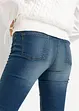 Jeans skinny cropped, vita media, bonprix