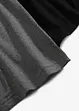 Top con spalline sottili in puro cotone (pacco da 2), bonprix